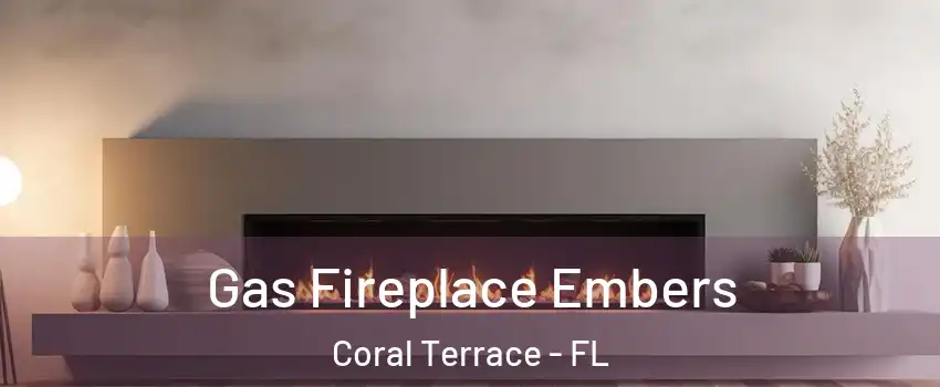 Gas Fireplace Embers Coral Terrace - FL