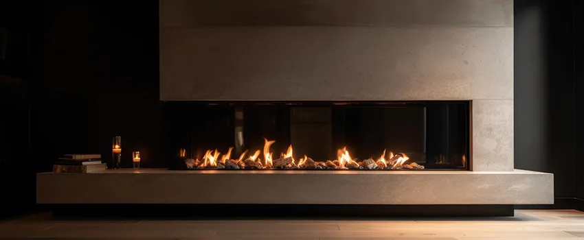 Gas Fireplace Ember Bed Design Services in Coral Terrace, Florida