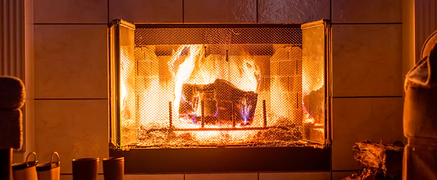 Mendota Hearth Landscape Fireplace Installation in Coral Terrace, Florida