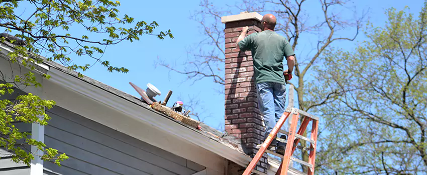 Vinyl and PVC Chimney Flashing Installation in Coral Terrace, FL